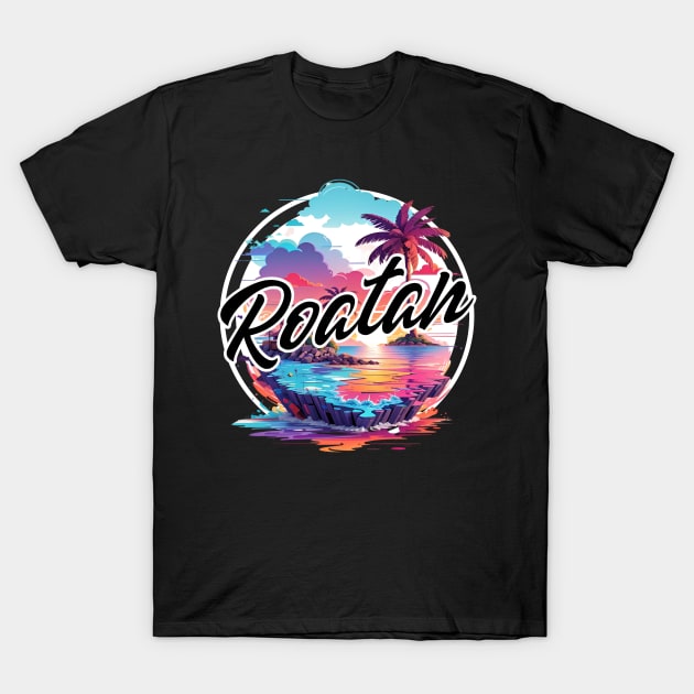 Roatan Bay Islands Honduras T-Shirt by Gustavo Navarro